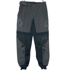 Marshall Solo Padded Black/Gray Motocross Dirt Bike Racing Pants Men's 30 NWT